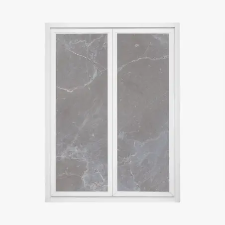 Sticker pour vitres et fenêtres motif marbre noir et bleu aux veines élégantes – Wallnifity®