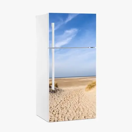 Sticker pour réfrigérateur paysage de dunes en Allemagne – Wallnifity®