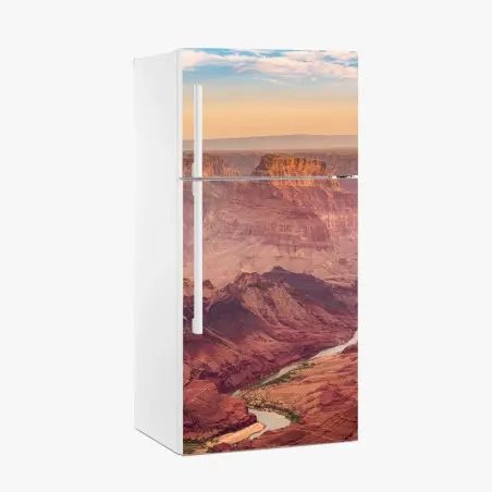 Sticker pour réfrigérateur vue grandiose du Grand Canyon au coucher du soleil – Wallnifity®