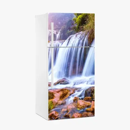 Sticker pour réfrigérateur cascade de Jiulong à Luoping – Wallnifity®