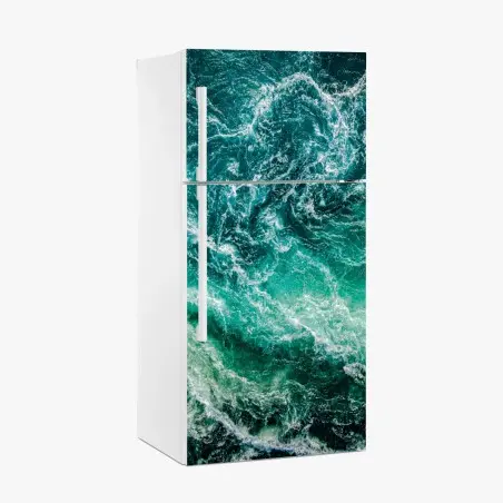 Sticker pour réfrigérateur tourbillon marin de Saltstraumen – Wallnifity®