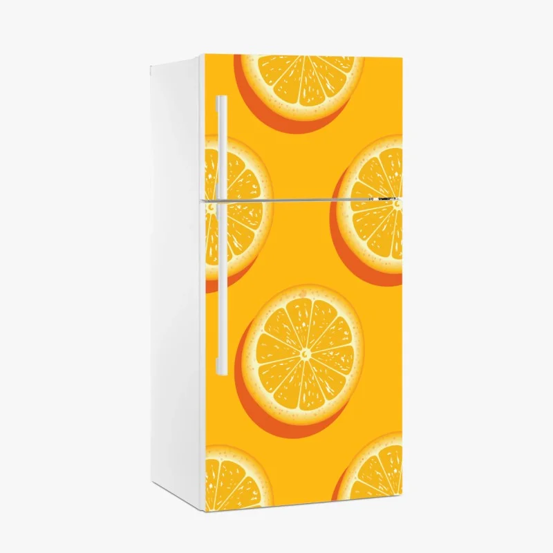 Sticker pour réfrigérateur motif d'oranges ensoleillées – Wallnifity® Sticker pour réfrigérateur motif d'oranges ensoleillées – Wallnifity®