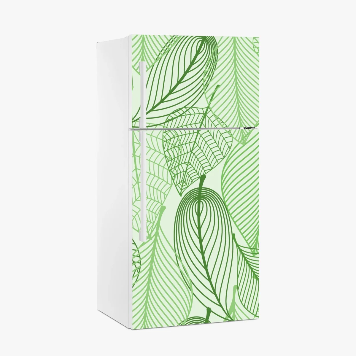 Sticker pour réfrigérateur motif feuilles graphiques vertes – Wallnifity® Sticker pour réfrigérateur motif feuilles graphiques vertes – Wallnifity®