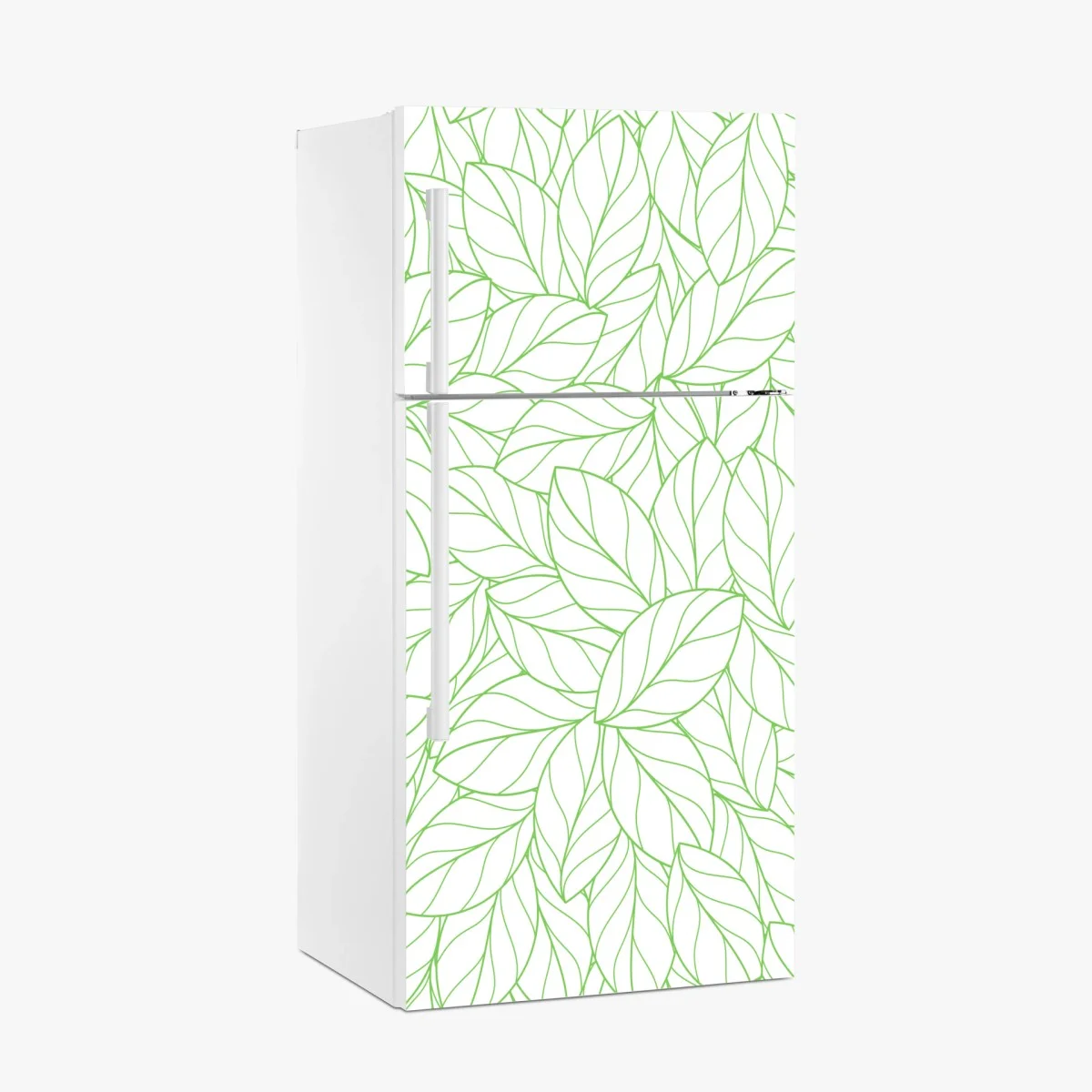 Sticker pour réfrigérateur motif feuilles vertes pour intérieur contemporain – Wallnifity® Sticker pour réfrigérateur motif feuilles vertes pour intérieur contemporain – Wallnifity®