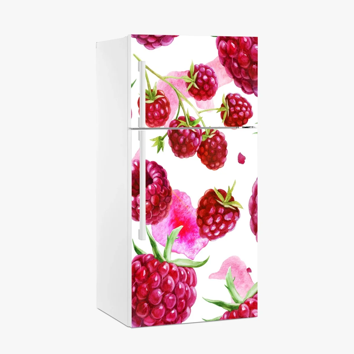 Sticker pour réfrigérateur motif framboises aquarelle éclatant – Wallnifity® Sticker pour réfrigérateur motif framboises aquarelle éclatant – Wallnifity®