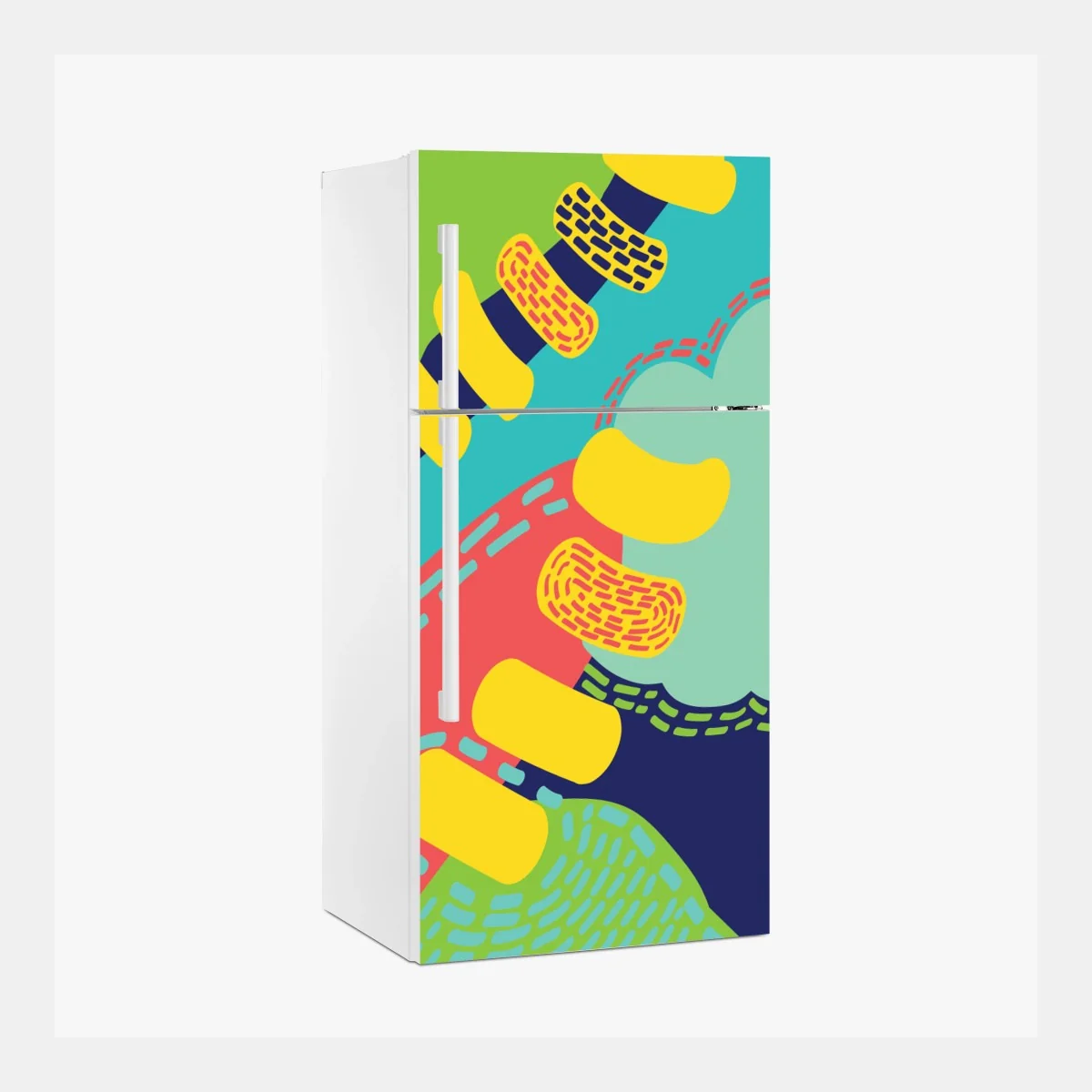 Sticker pour réfrigérateur abstraction organique aux couleurs vives – Wallnifity® Sticker pour réfrigérateur abstraction organique aux couleurs vives – Wallnifity®