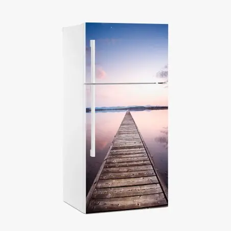 Sticker pour réfrigérateur passerelle vers le crépuscule – Wallnifity®