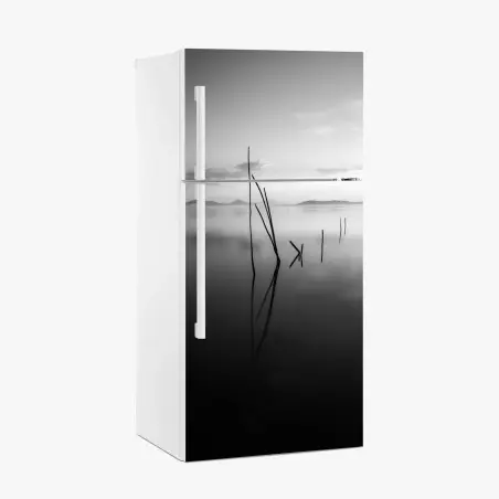 Sticker pour réfrigérateur silence au bord du lac – Wallnifity®