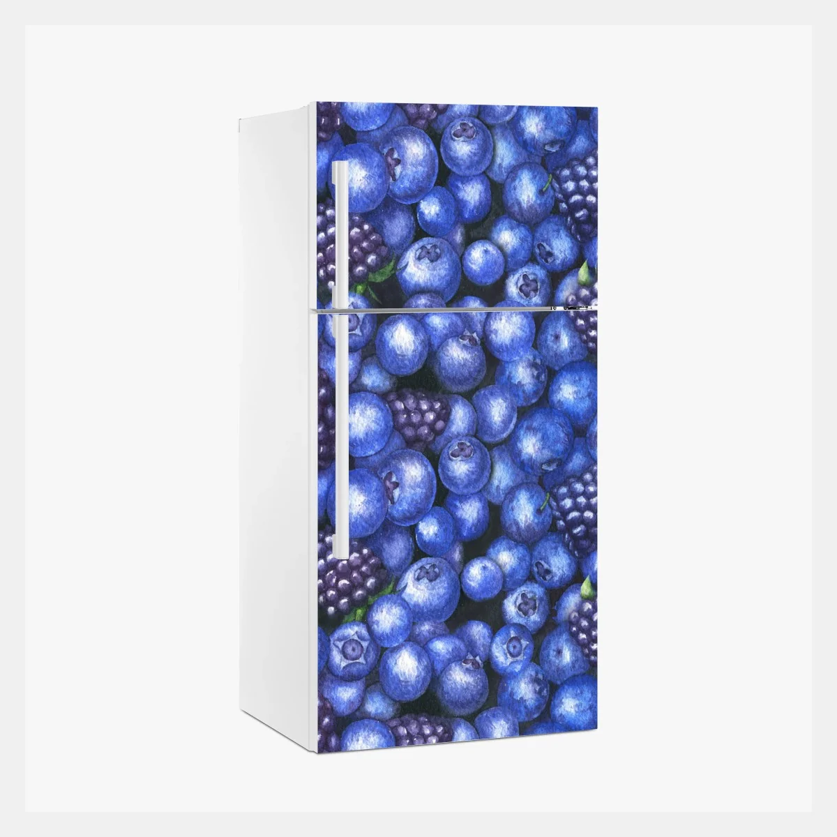 Sticker pour réfrigérateur motif myrtilles et mûres – Wallnifity® Sticker pour réfrigérateur motif myrtilles et mûres – Wallnifity®