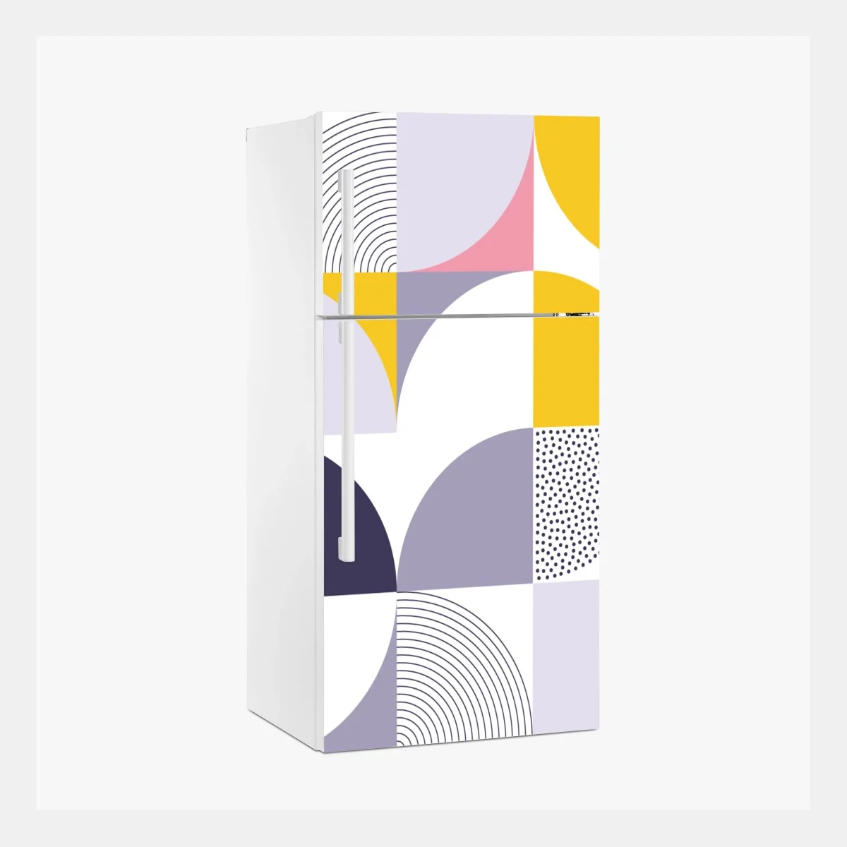 Sticker pour réfrigérateur composition géométrique pastel moderne – Wallnifity® Sticker pour réfrigérateur composition géométrique pastel moderne – Wallnifity®
