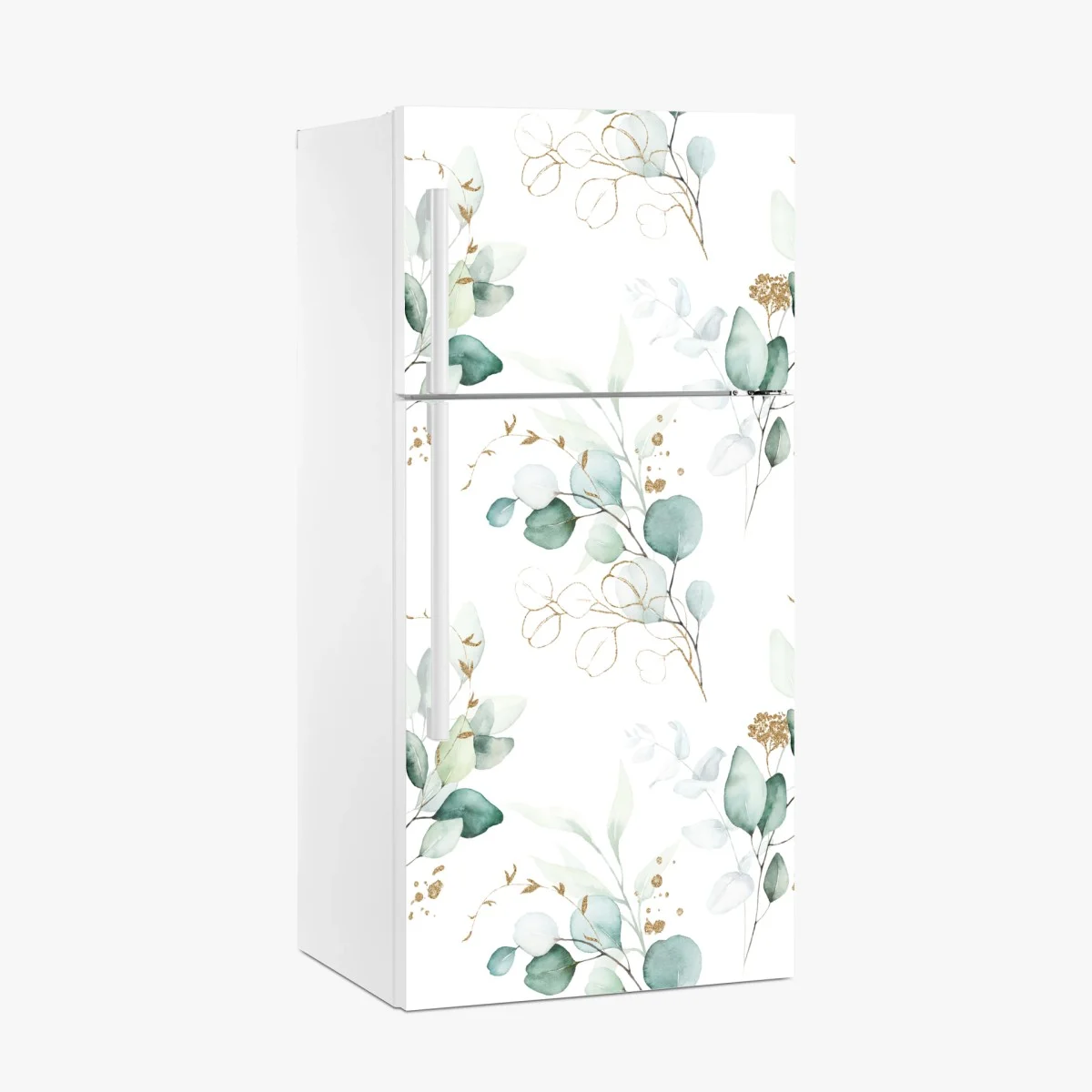 Sticker pour réfrigérateur motif botanique aquarelle eucalyptus doré – Wallnifity® Sticker pour réfrigérateur motif botanique aquarelle eucalyptus doré – Wallnifity®