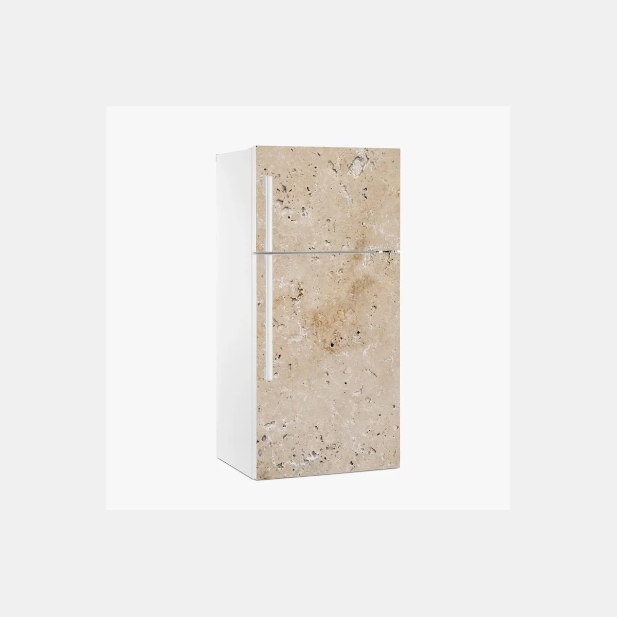 Sticker pour réfrigérateur texture de pierre naturelle beige et rustique – Wallnifity® Sticker pour réfrigérateur texture de pierre naturelle beige et rustique – Wallnifity®
