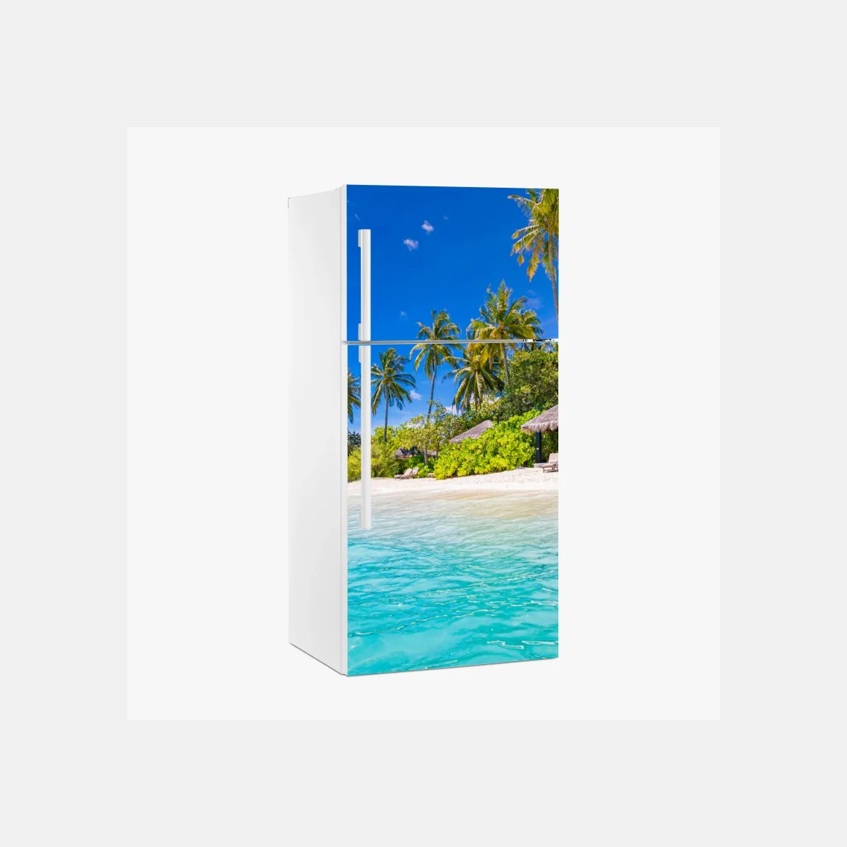 Sticker pour réfrigérateur plage tropicale paradisiaque bord de mer – Wallnifity® Sticker pour réfrigérateur plage tropicale paradisiaque bord de mer – Wallnifity®