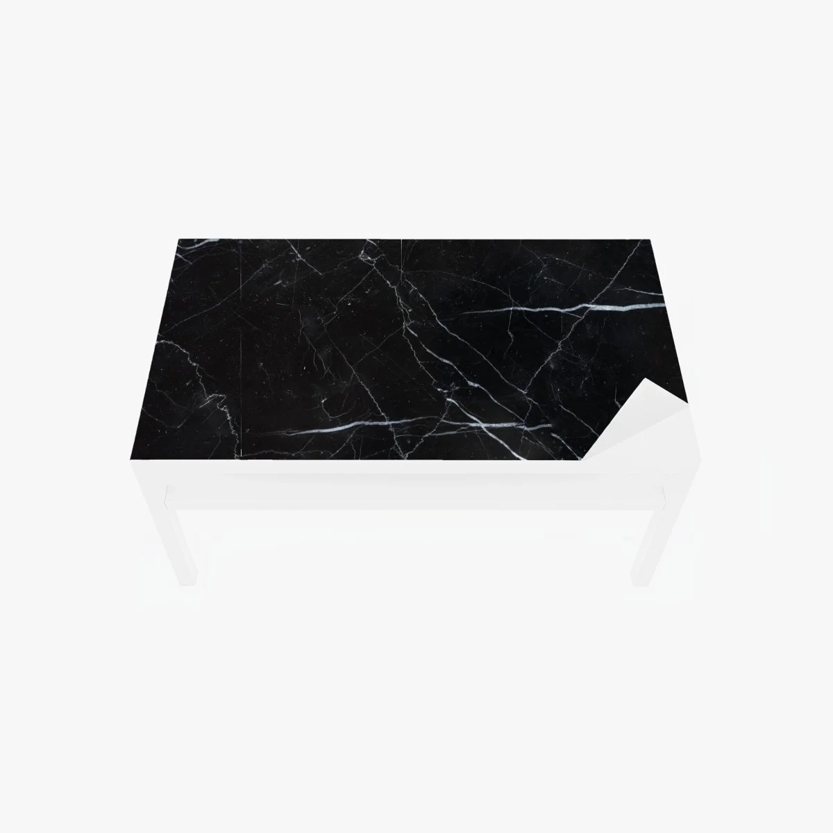 Sticker pour table et bureau marbre marquina noir chic et intemporel – Wallnifity® Sticker pour table et bureau marbre marquina noir chic et intemporel – Wallnifity®
