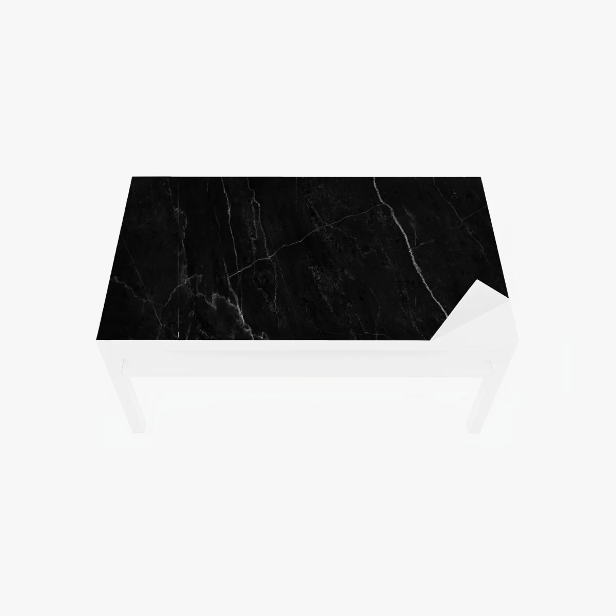 Sticker pour table et bureau marbre noir veiné pour décoration murale – Wallnifity® Sticker pour table et bureau marbre noir veiné pour décoration murale – Wallnifity®