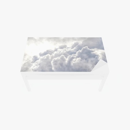 Sticker pour table et bureau paysage céleste de nuages cotonneux – Wallnifity®
