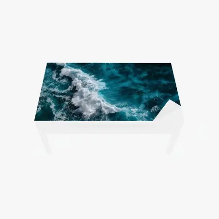 Sticker pour table et bureau vagues aériennes de Bali – Wallnifity®