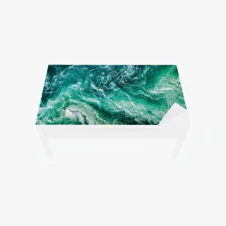 Sticker pour table et bureau tourbillon marin de Saltstraumen – Wallnifity®