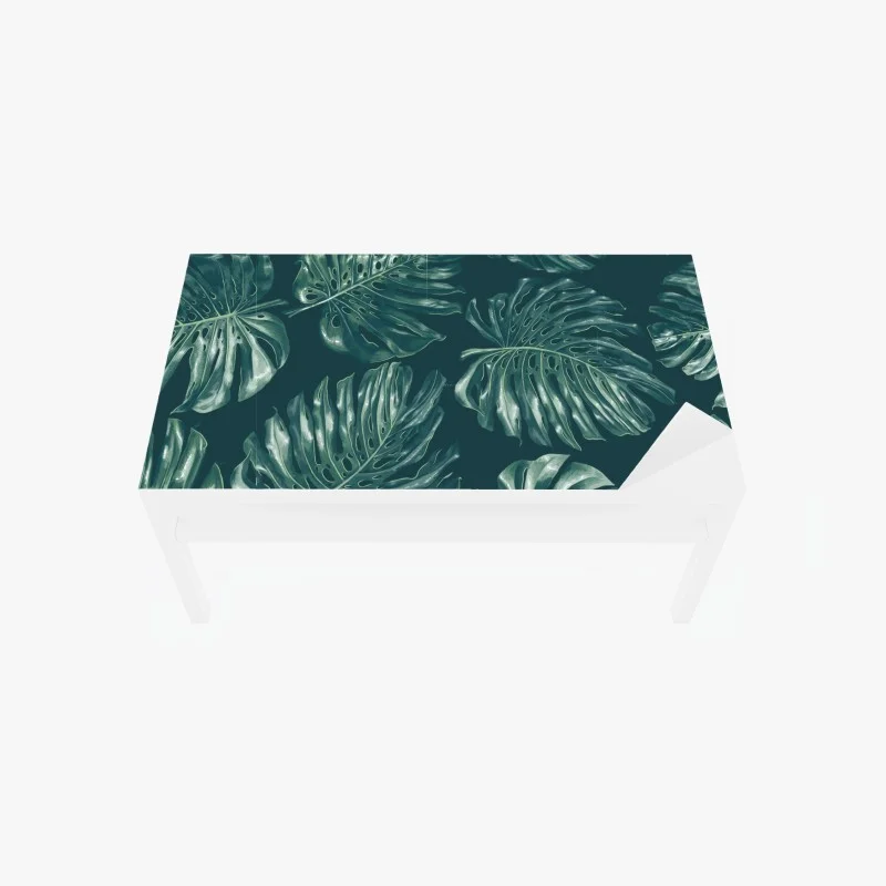 Sticker pour table et bureau motif feuilles de monstera tropicales – Wallnifity® Sticker pour table et bureau motif feuilles de monstera tropicales – Wallnifity®