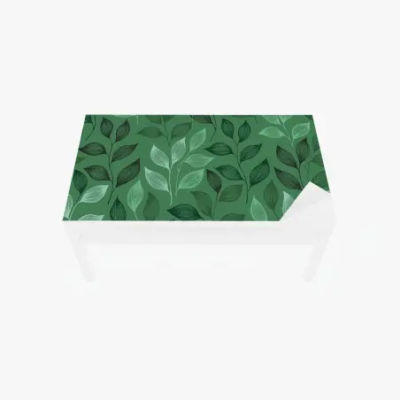 Sticker pour table et bureau motif botanique feuilles stylisées – Wallnifity®