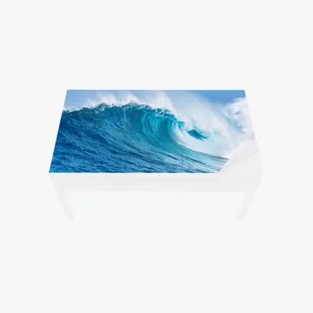 Sticker pour table et bureau vague puissante et lumineuse – Wallnifity®