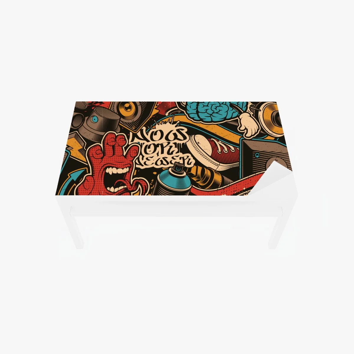 Sticker pour table et bureau explosion pop urbaine musicale – Wallnifity® Sticker pour table et bureau explosion pop urbaine musicale – Wallnifity®