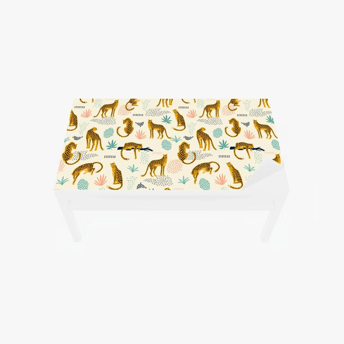 Sticker pour table et bureau motif guépards stylisés pour décor mural – Wallnifity® Sticker pour table et bureau motif guépards stylisés pour décor mural – Wallnifity®