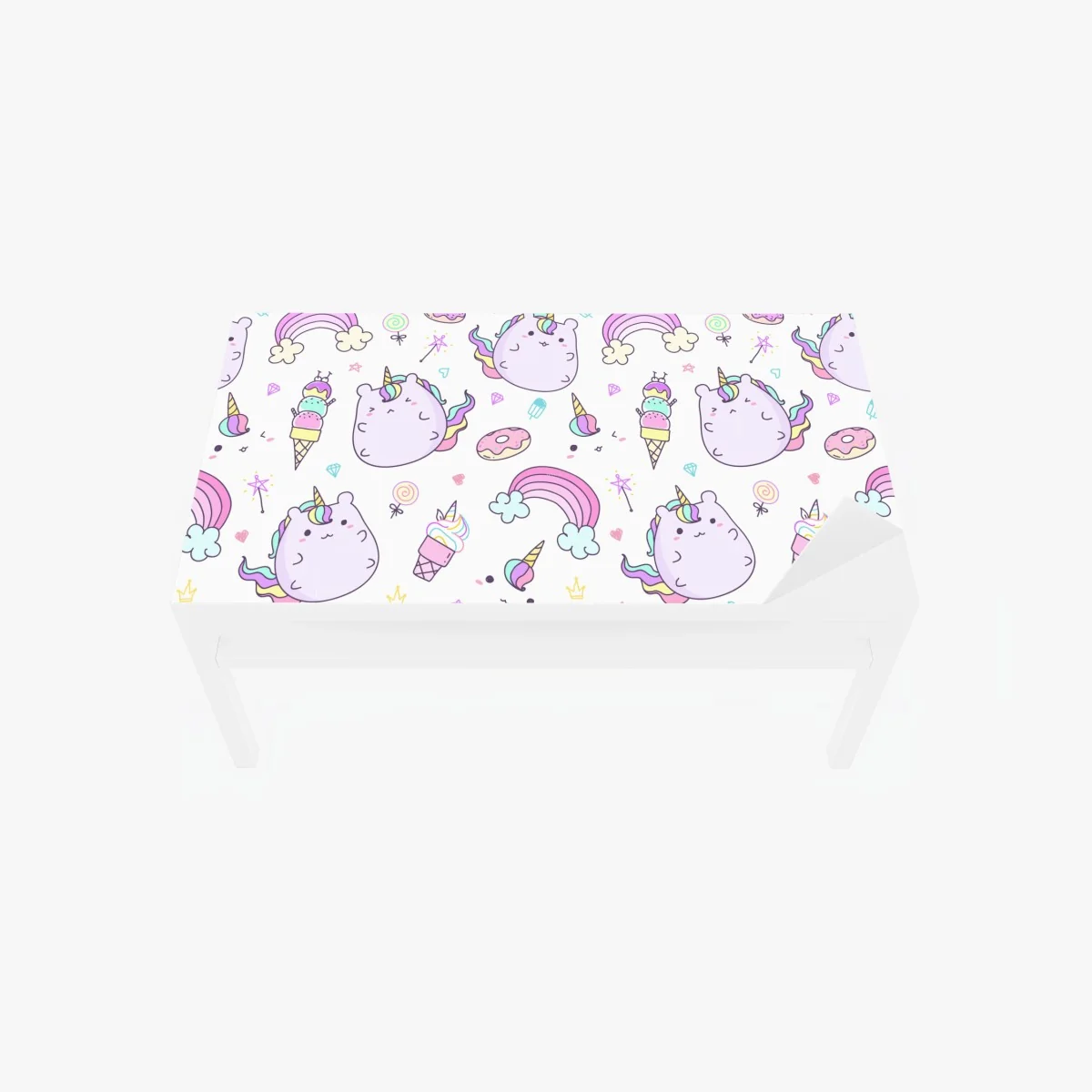 Sticker pour table et bureau douceur licorne pastel pour chambre d'enfant – Wallnifity® Sticker pour table et bureau douceur licorne pastel pour chambre d'enfant – Wallnifity®
