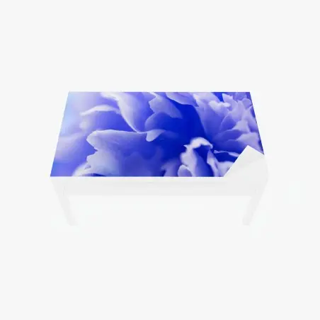 Sticker pour table et bureau éclat floral bleu abstrait – Wallnifity®