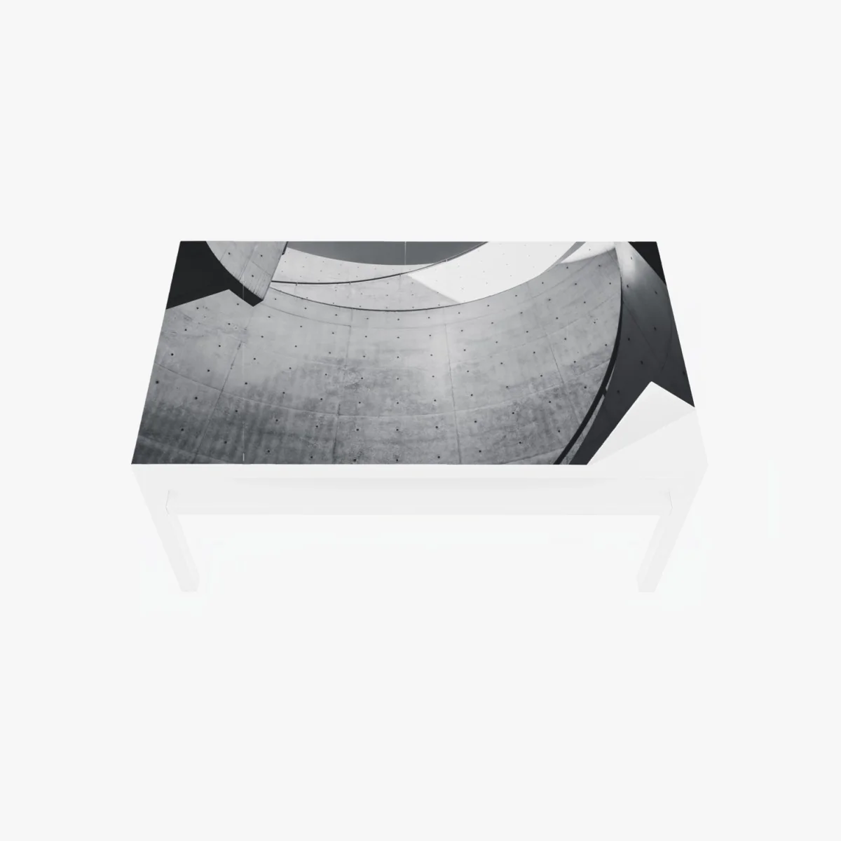 Sticker pour table et bureau abstraction architecturale en béton et courbes – Wallnifity® Sticker pour table et bureau abstraction architecturale en béton et courbes – Wallnifity®