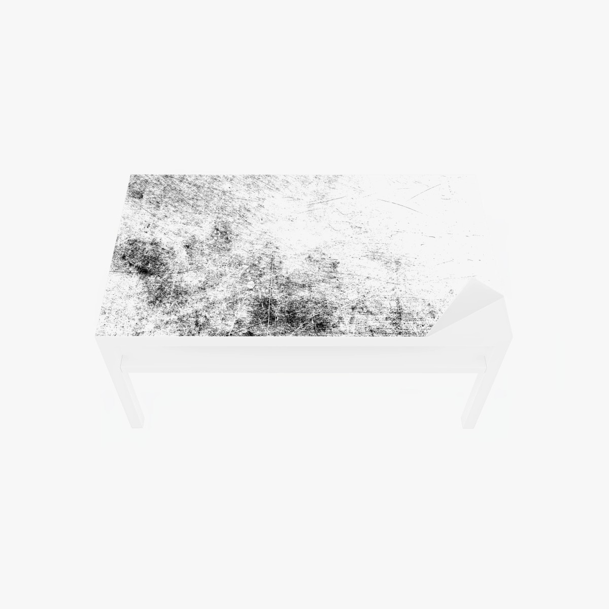 Sticker pour table et bureau texture grunge noir et blanc pour décoration – Wallnifity®