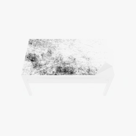 Sticker pour table et bureau texture grunge noir et blanc pour décoration – Wallnifity®