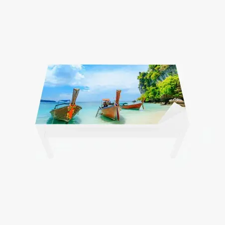 Sticker pour table et bureau escapade tropicale à Phuket – Wallnifity®