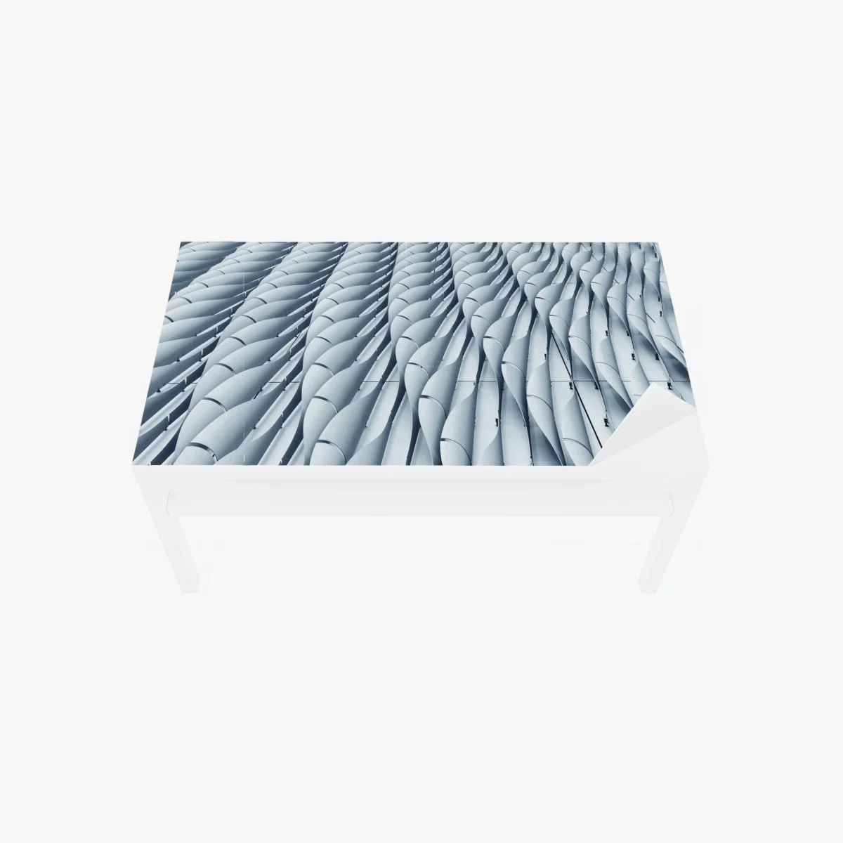 Sticker pour table et bureau vagues métalliques motif architectural moderne – Wallnifity® Sticker pour table et bureau vagues métalliques motif architectural moderne – Wallnifity®