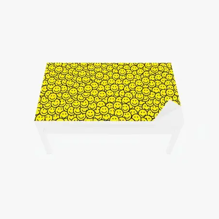 Sticker pour table et bureau océan de sourires jaunes – Wallnifity®