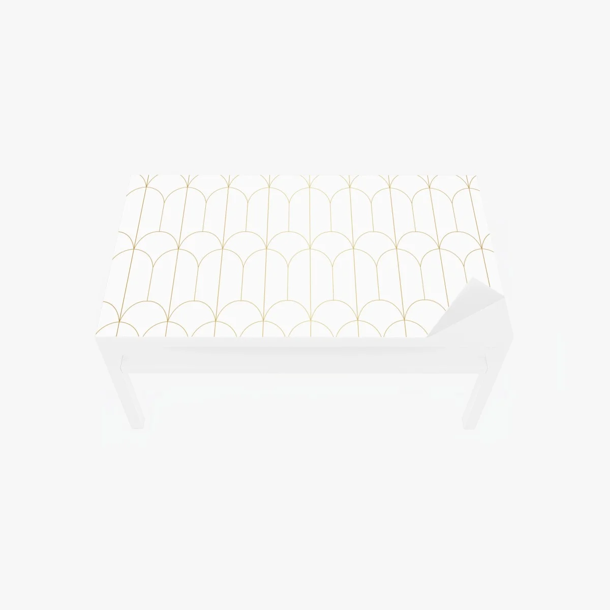 Sticker pour table et bureau motif art déco doré et minimaliste – Wallnifity® Sticker pour table et bureau motif art déco doré et minimaliste – Wallnifity®