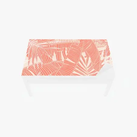 Sticker pour table et bureau jungle corail stylisée – Wallnifity®