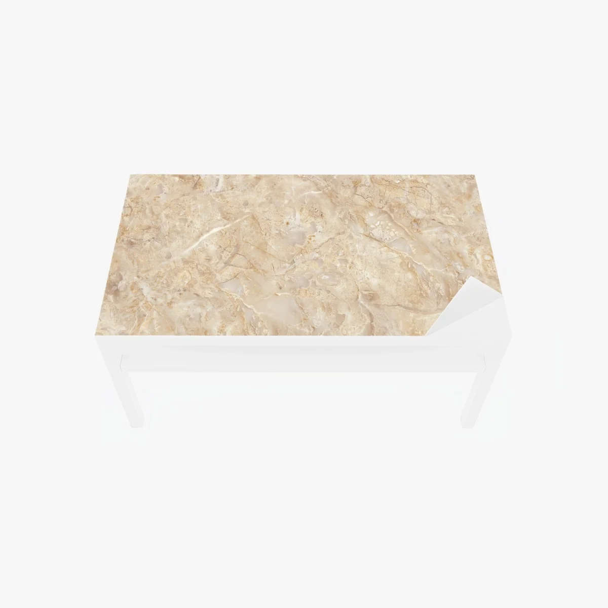 Sticker pour table et bureau marbre beige naturel aux veines délicates – Wallnifity® Sticker pour table et bureau marbre beige naturel aux veines délicates – Wallnifity®