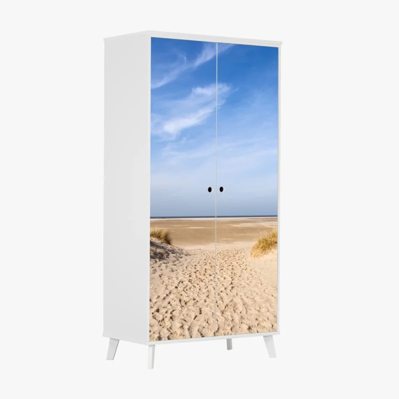 Sticker pour armoire paysage de dunes en Allemagne – Wallnifity®