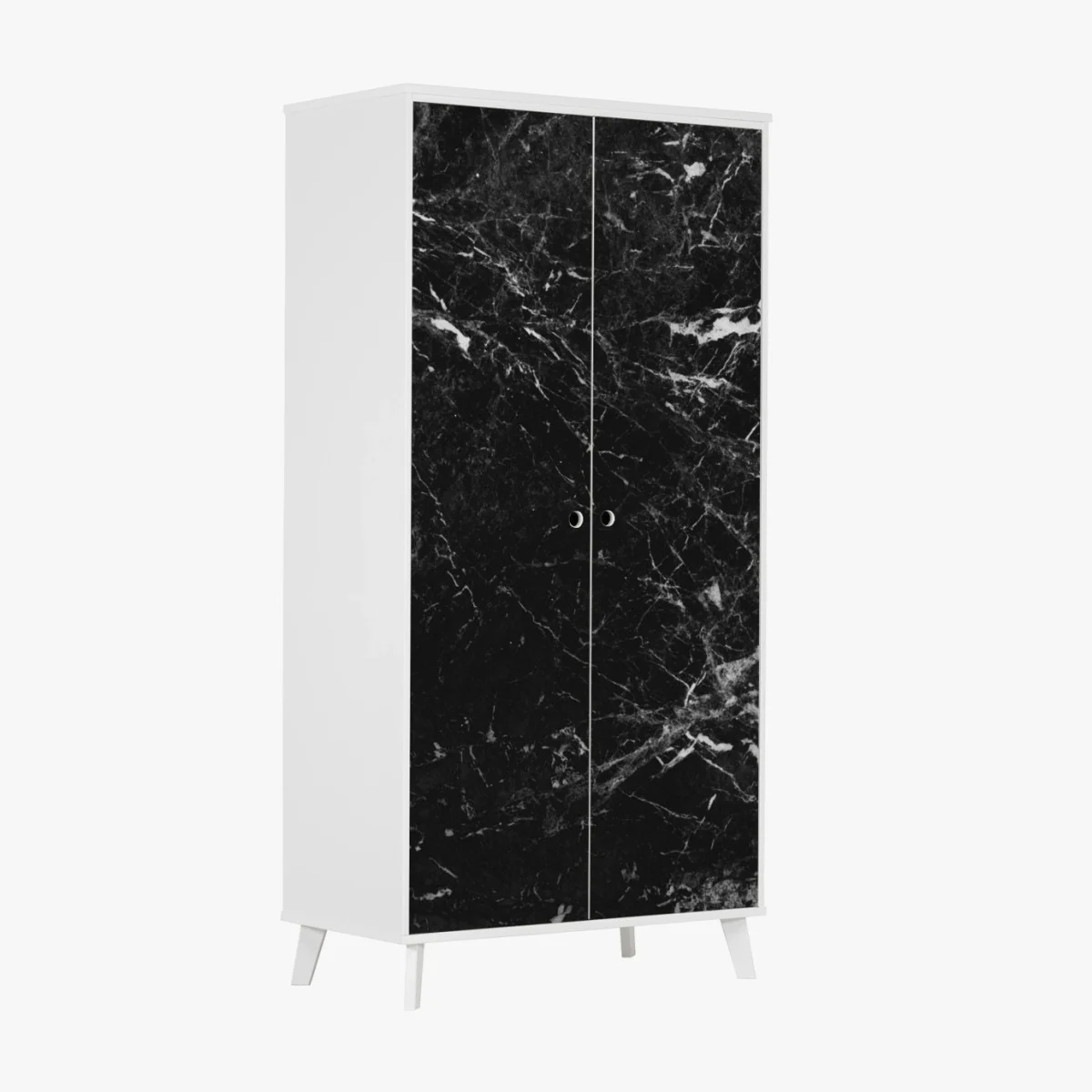 Sticker pour armoire marbre noir veiné élégant – Wallnifity® Sticker pour armoire marbre noir veiné élégant – Wallnifity®