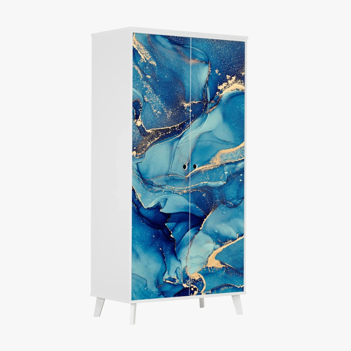 Sticker pour armoire rêve océanique doré – Wallnifity® Sticker pour armoire rêve océanique doré – Wallnifity®