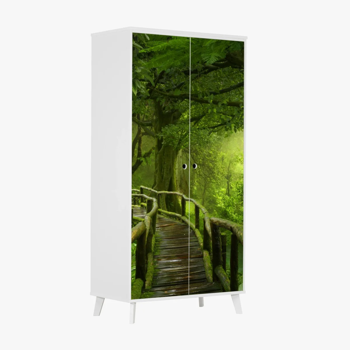 Sticker pour armoire promenade dans la jungle tropicale – Wallnifity® Sticker pour armoire promenade dans la jungle tropicale – Wallnifity®
