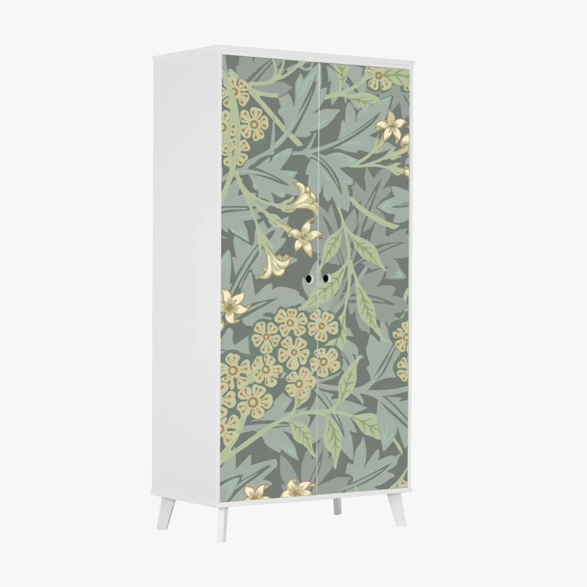 Sticker pour armoire motif floral botanique élégant – Wallnifity® Sticker pour armoire motif floral botanique élégant – Wallnifity®