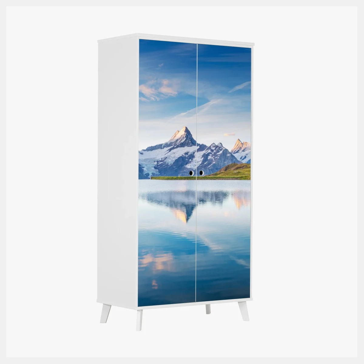 Sticker pour armoire reflet alpin à Bachalpsee – Wallnifity® Sticker pour armoire reflet alpin à Bachalpsee – Wallnifity®