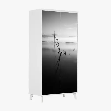 Sticker pour armoire silence au bord du lac – Wallnifity®