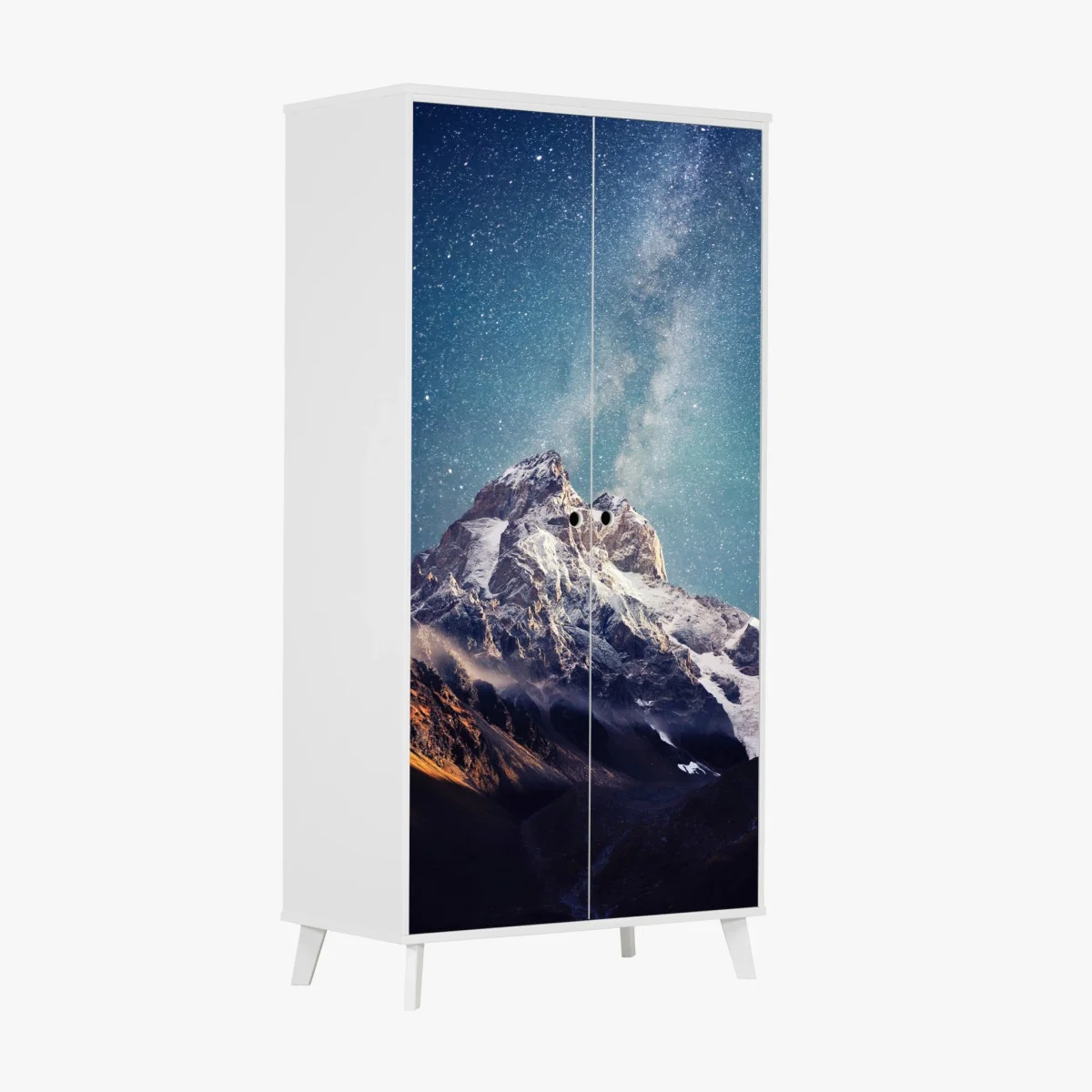 Sticker pour armoire nuit étoilée sur Ushba au cœur de Svaneti – Wallnifity® Sticker pour armoire nuit étoilée sur Ushba au cœur de Svaneti – Wallnifity®