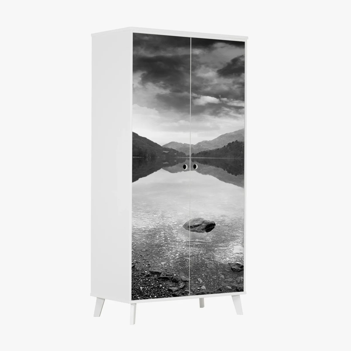 Sticker pour armoire reflets tranquilles au bord du lac – Wallnifity® Sticker pour armoire reflets tranquilles au bord du lac – Wallnifity®