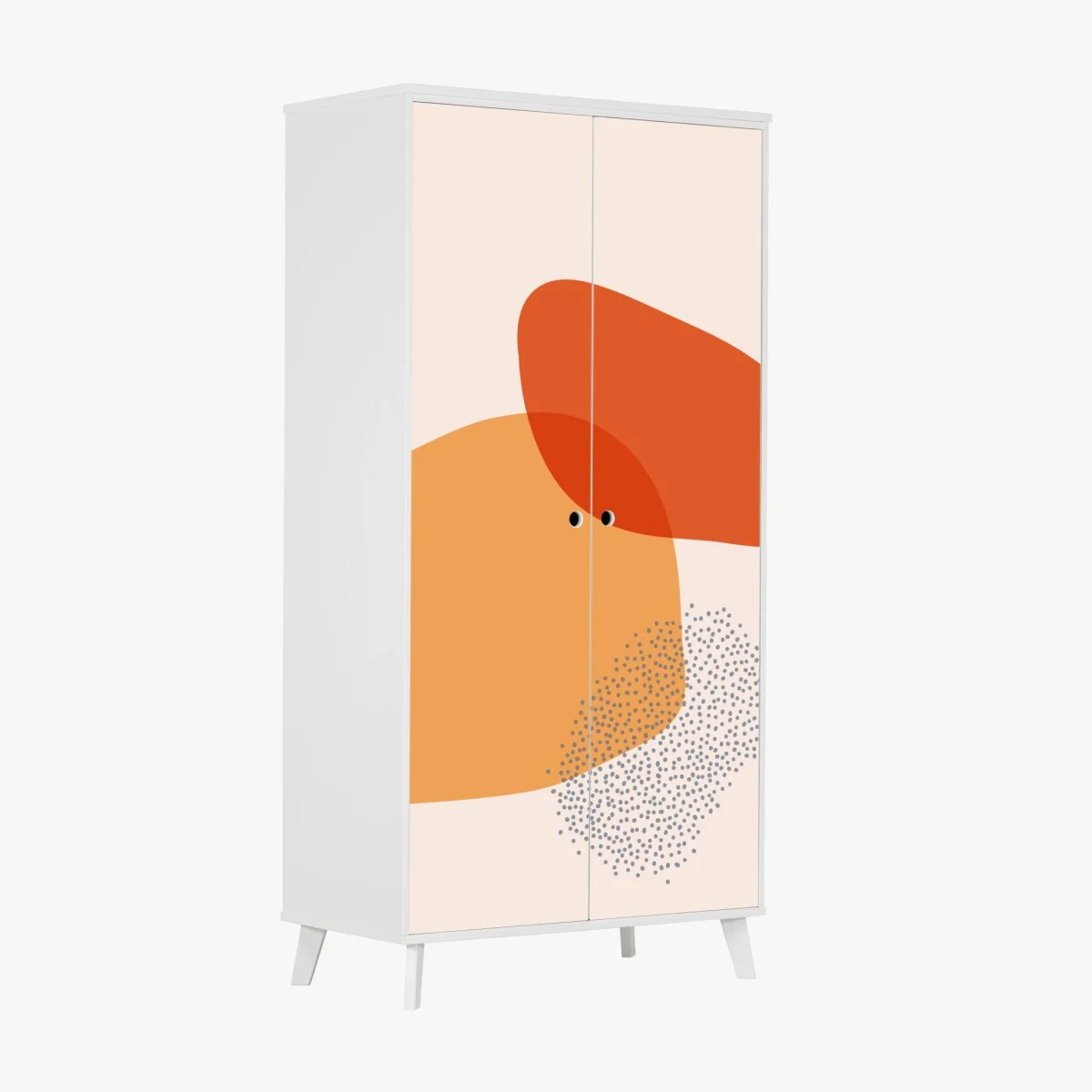 Sticker pour armoire harmonie organique aux tons chauds – Wallnifity® Sticker pour armoire harmonie organique aux tons chauds – Wallnifity®