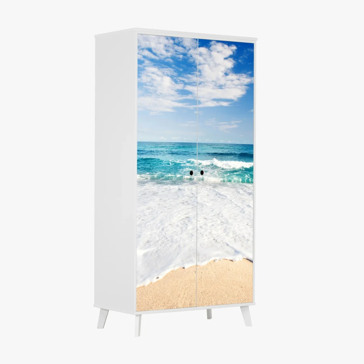 Sticker pour armoire brise marine et vagues turquoises – Wallnifity® Sticker pour armoire brise marine et vagues turquoises – Wallnifity®