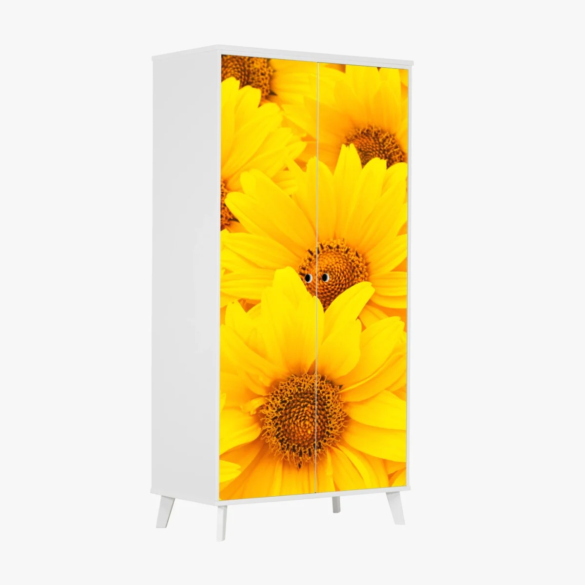 Sticker pour armoire éclat de tournesols jaunes – Wallnifity® Sticker pour armoire éclat de tournesols jaunes – Wallnifity®
